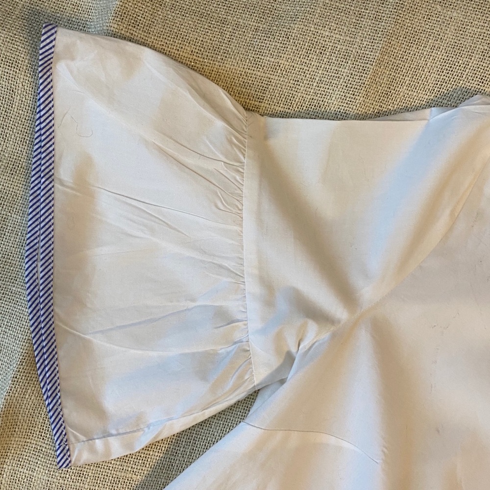 Jcrew Ruffle Sleeve Top - Picture 4 of 6